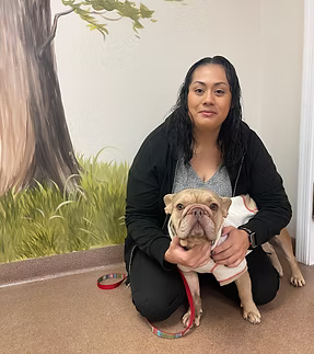 Maryela F., client service representative at Animal Medical Center